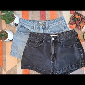 Bundle of TWO PacSun Mom Shorts!